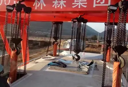 手拉葫蘆在水利工程建設中起到了重要作用